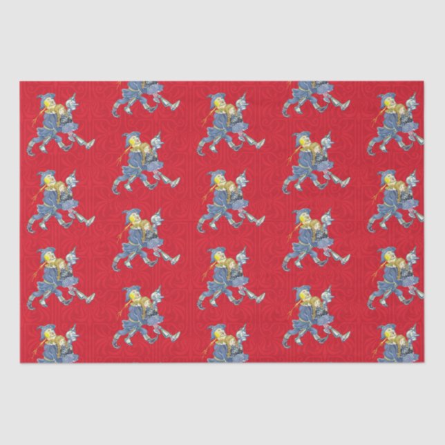 KLASSISCHES OZ-GEWEBE-WRAPPING-PAPIER FÜR CHRISTMA SEIDENPAPIER (Vorderseite)