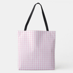 Klassisches Pastellrosa-Gingham-Karo-Muster