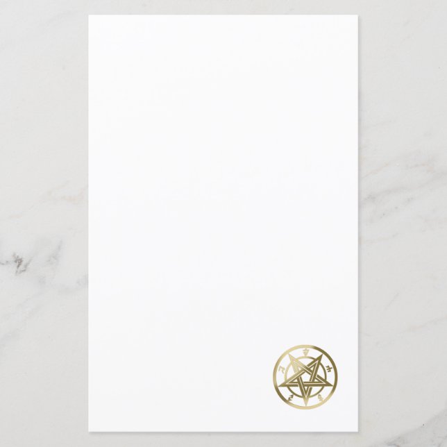 Klassisches Pentagramm (Vorderseite)