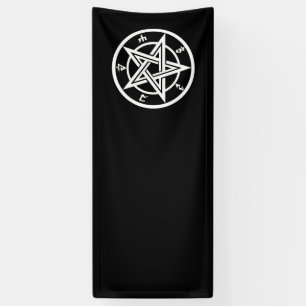 Klassisches Pentagramm Banner