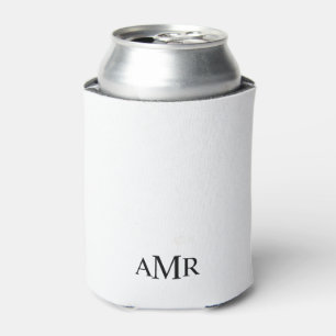 Klassisches Personalisiertes Monogramm Dosenkühler
