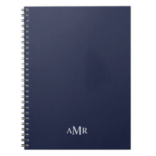 Klassisches Personalisiertes Monogramm Notizblock