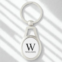 Klassisches Personalisiertes Monogramm und Name