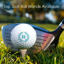Klassisches Personalisiertes Monogramm-Wraath-Türk Golfball