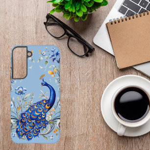 Klassisches Pfau-Design - Elegantes Geschenk für s Samsung Galaxy Hülle