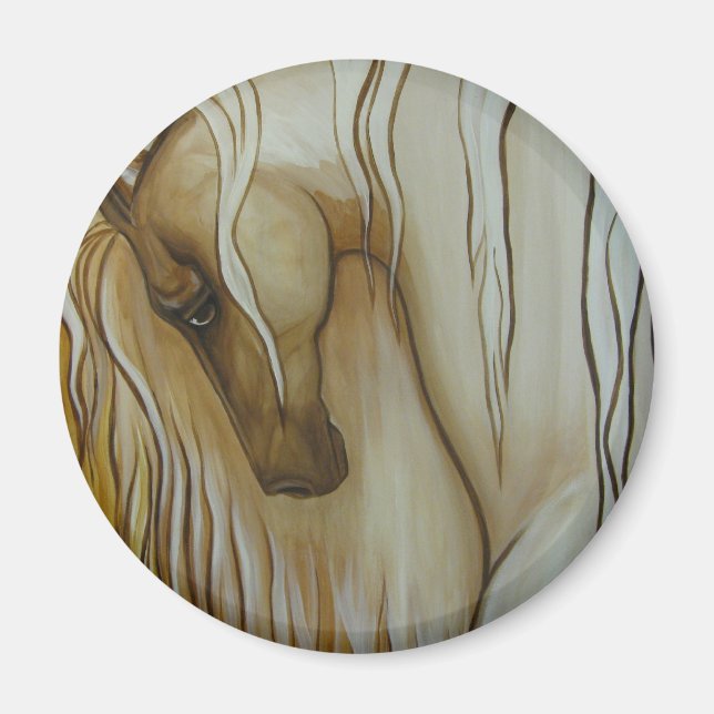 Klassisches Pferd 2 Magnet (Vorne)