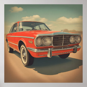 Klassisches Pkw-Plakat Poster