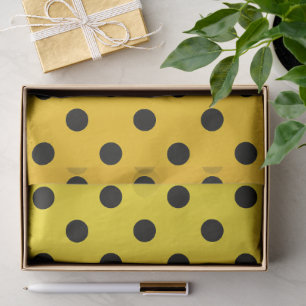 Klassisches Polka-Punkt-Muster Seidenpapier