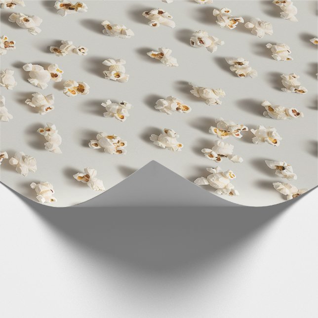 Klassisches Popcorn-Wrap-Papier Geschenkpapier (Ecke)