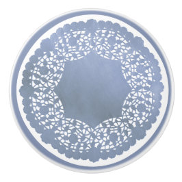 Klassisches Porzellan Blau und Weiß Keramikknauf