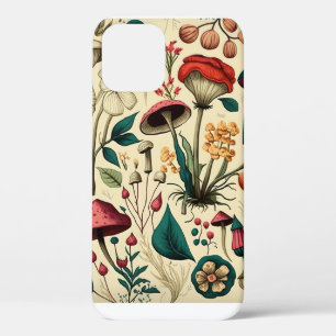 Klassisches Premium-Pilz- und Blumendesign Case-Mate iPhone Hülle