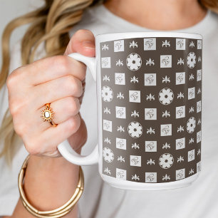 Klassisches Prüfmuster Kaffeetasse