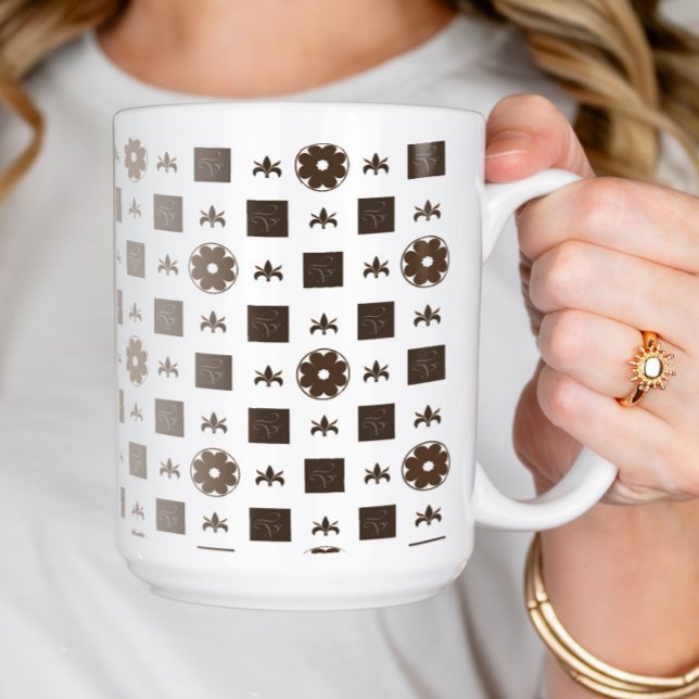 Klassisches Prüfmuster Kaffeetasse (Von Creator hochgeladen)