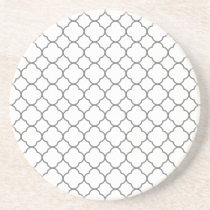 Klassisches Quatrefolienmuster Untersetzer