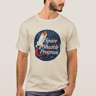 Klassisches Raumfährenprogramm-Abzeichen T-Shirt