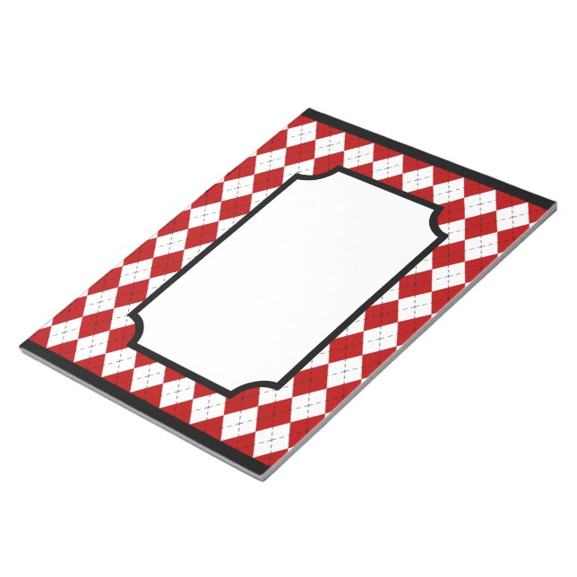 Klassisches Red Raute Kitchen Notepad Notizblock (angewinkelt)