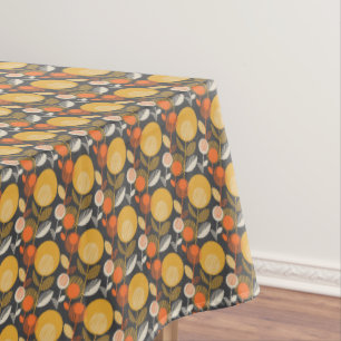 Klassisches Retro Blumenmuster Tischdecke