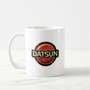 Klassisches Retro Datsun Logo Kaffeetasse