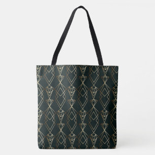Klassisches Retro-Design in Schwarz und Gold