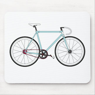 Klassisches Retro Fahrrad Mousepad
