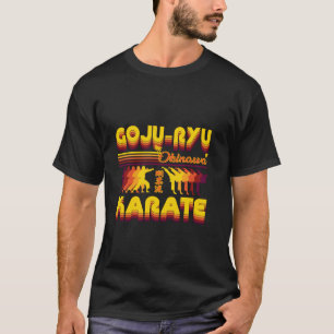 Klassisches Retro-Goju-Ryu-Karate-Design-Sommer-Ou T-Shirt
