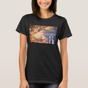 Klassisches Retro Long Beach (Kalifornische Küsten T-Shirt