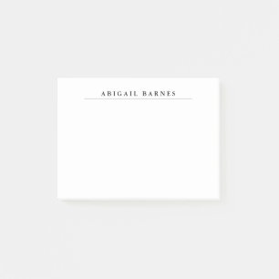 Klassisches Retro Minimalistisch Beruflich Post-it Klebezettel