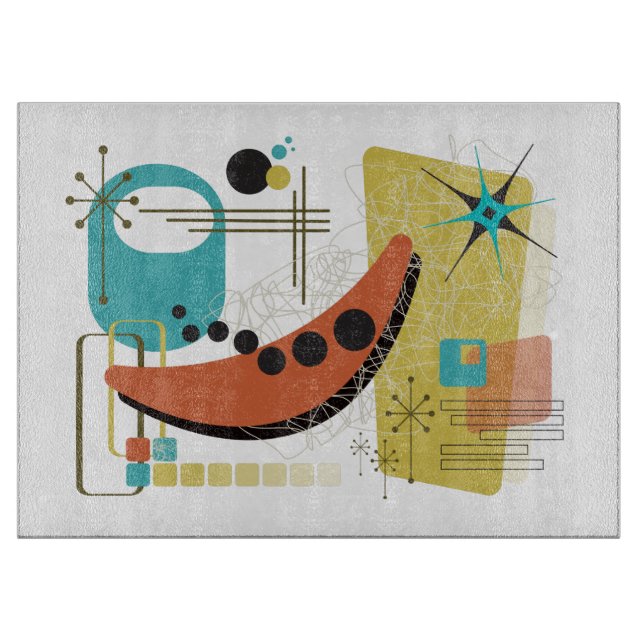 Klassisches Retro-Redux-Schneidboard Schneidebrett (Vorderseite)