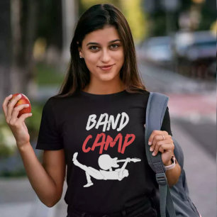 Klassisches Rockband-Camp Tri-Blend Shirt