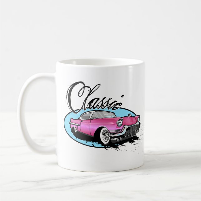 Klassisches rosa Cadillac Tasse (Links)