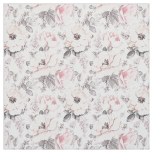 Klassisches rosa u. graues Muster Stoff