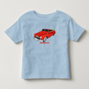 Klassisches rotes Automobil von 1948 Kleinkind T-shirt