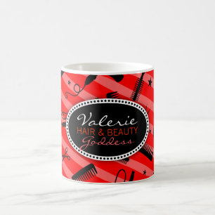 Klassisches rotes Haar u. Schönheit Kaffeetasse