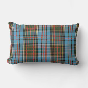 Klassisches Rustikales Plaid-Tartan Lendenkissen