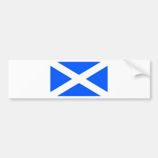 Klassisches saltire Flaggenbild Autoaufkleber