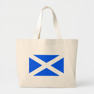 Klassisches saltire Flaggenbild Jumbo Stoffbeutel