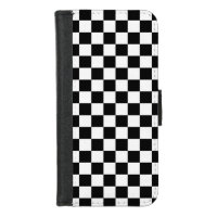 Klassisches Schachbrett-Schwarz-weißes Muster