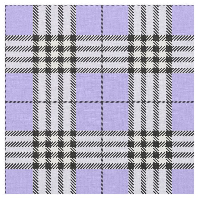 Klassisches schottisches Tartan-Muster-Violett Stoff (Nahaufnahme)