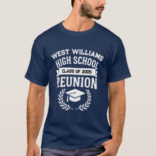 Klassisches Schulname-Abiturtreffen T-Shirt