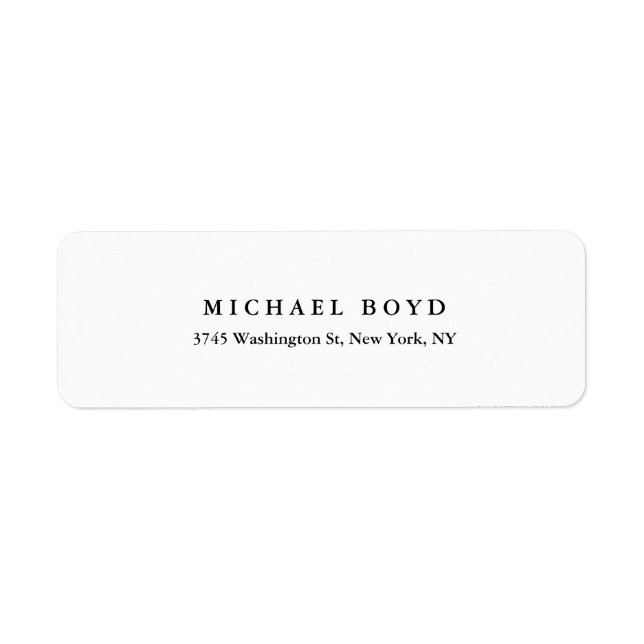 Klassisches Schwarz-Weiß-Beruflich (Vorne)