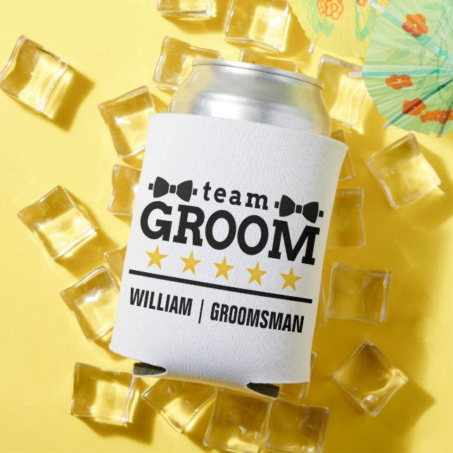 Klassisches Schwarz-Weiß-Team Dosenkühler (In Situ Sommer)