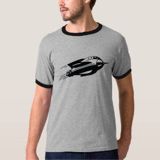 Klassisches schwarzes stämmiges Shirt