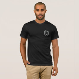 Klassisches schwarzes T-Shirt
