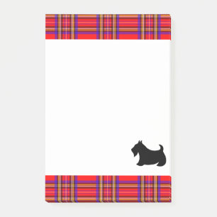 Klassisches Scottish Terrier Notizblock-Geschenk Post-it Klebezettel