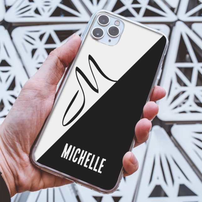 Klassisches Script Mit Monogramm Case-Mate iPhone Hülle (Von Creator hochgeladen)