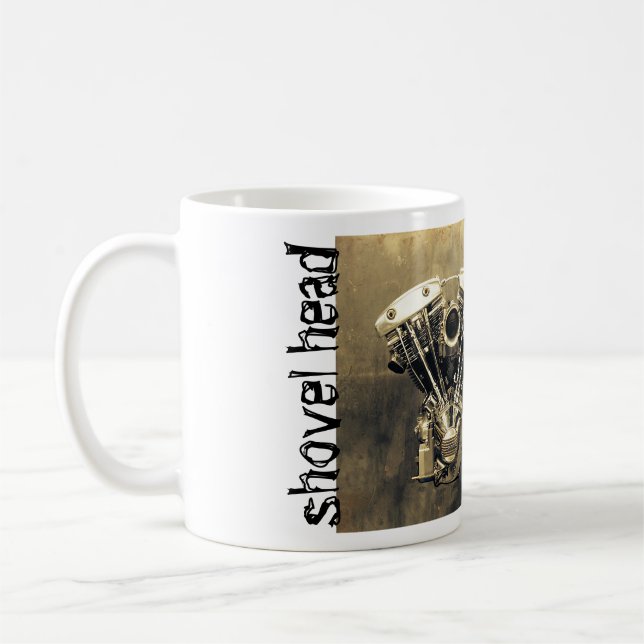 Klassisches Shovelhead Kaffeetasse (Links)
