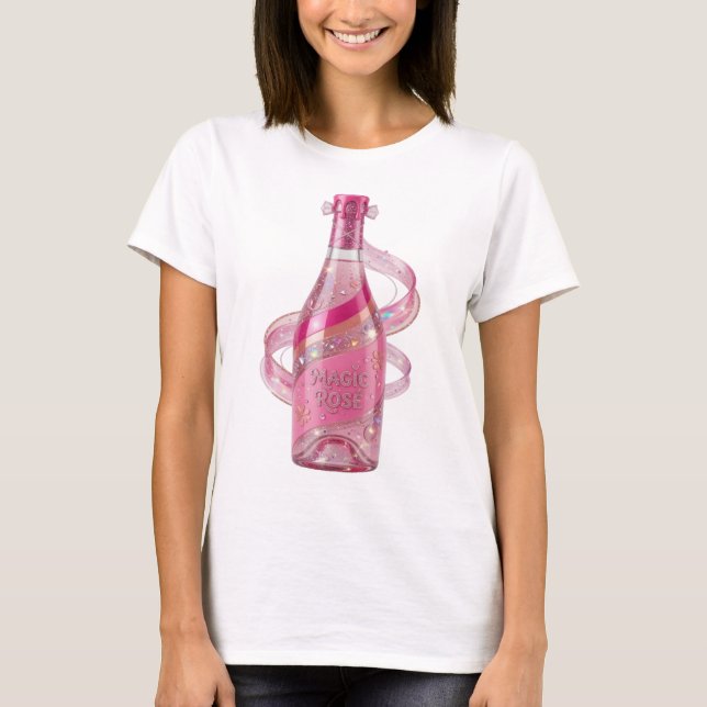 Klassisches Silber MAGIC ROS Shirt Design (Vorderseite)