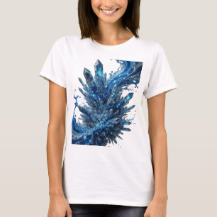 Klassisches Silber WATER ELEMENT Wearable Art T-Shirt