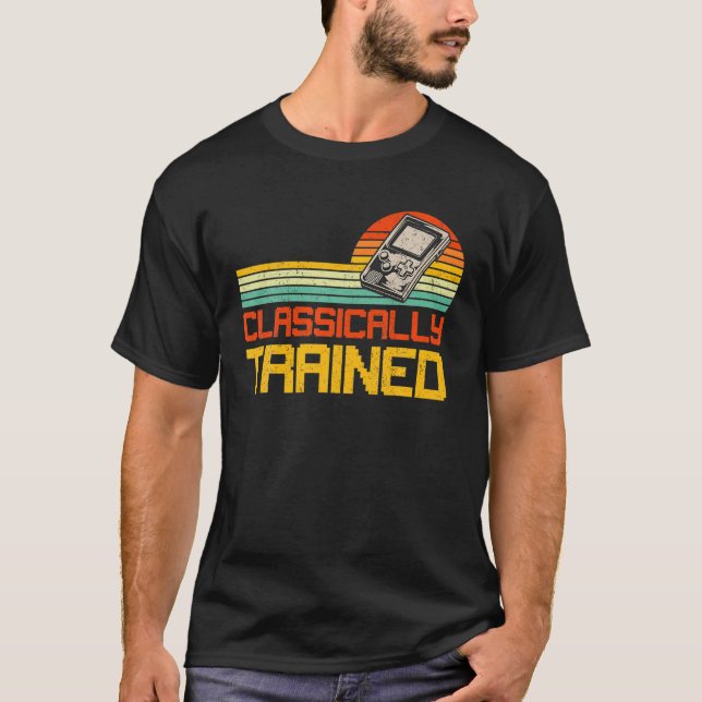 Klassisches Spiel Lover T-Shirt (Vorderseite)