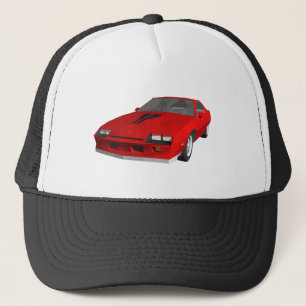 Klassisches Sport-Auto: Modell 3D: Truckerkappe